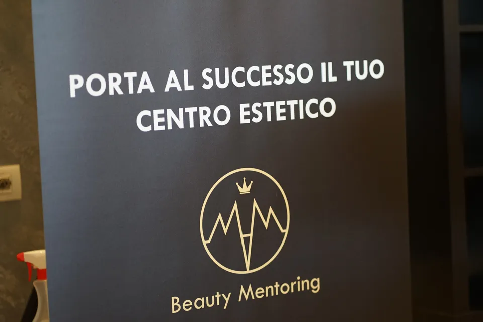 L'aula di un corso Beauty Mentoring