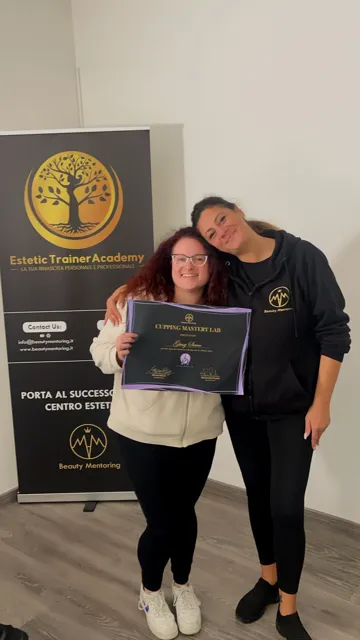 Consegna del diploma a fine corso